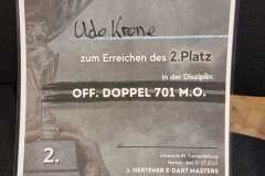 2022-HERTEN-Dart-Masters-Offenes-Doppel-2-Platz-Urkunde