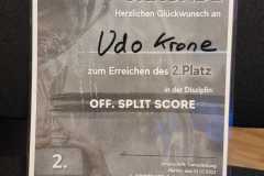 2022-HERTEN-Dart-Masters-Spilztscore-2-Platz-Urkunde