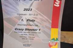 2023-DDSV-Deutsche-Meisterschaft-Mannschaft-501-DO-1-Platz-URKUNDE