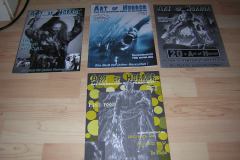 Zeitschrift-Art-of-Horror-4-Stueck